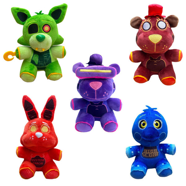 Five Night Plushies Plyschfigurer Leksaker, Presenter för Five Nights Gam