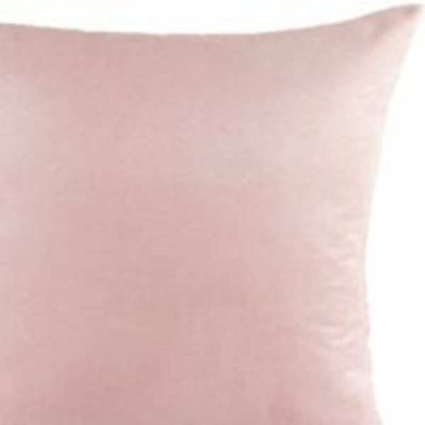 (Rosa) Sammetskuddfodral 50x50 cm Dekorativ Soffa Heminredning Kuddfodral Supermjuk Heminredning Vardagsrum Sovrum S