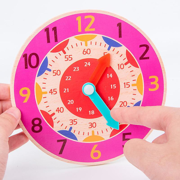 Morgan's Direct Early Learning Education Clock Mobile Hands Smiley Face Magnetic. - Lätt att använda och lära sig för småbarn samt för