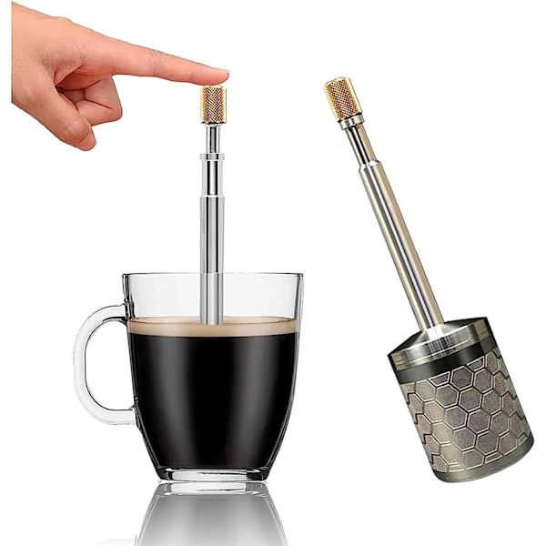 1 Stk FinalPress Kaffeinfuser Hjemme Stålpresse