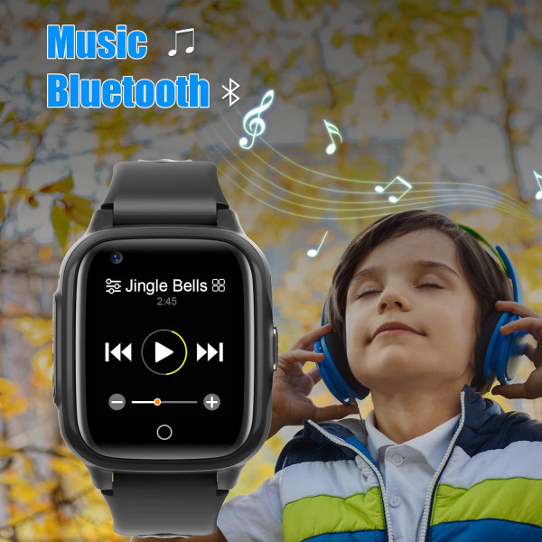 4G GPS Kids Smart Watch för pojkar Flickor Smart Watch med WiFi SO
