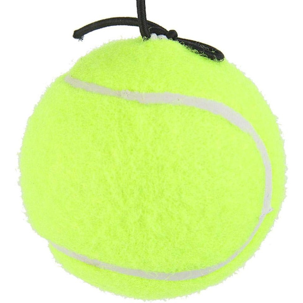 1 stk. 4M elastisk gummibåndbold til tennis tenniscoach