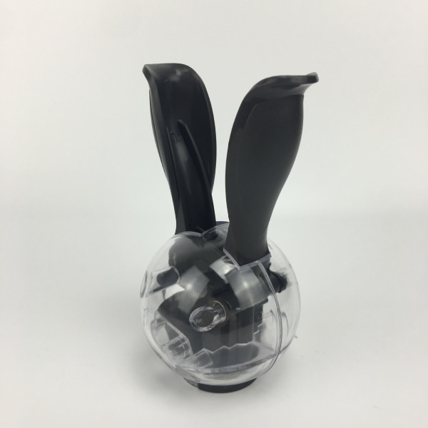 Manuell Mini Salt Pepper Mill Refillable Rabbit Ears Design