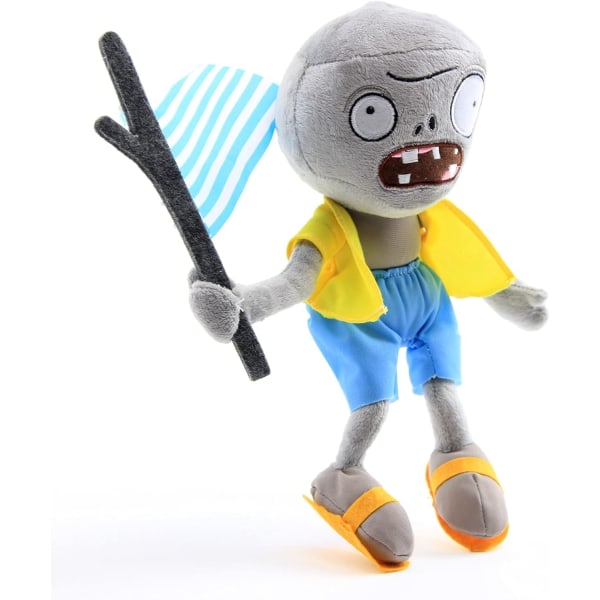 Zombies Plys Legetøj Strand Flag Zombie Plysdyr Fyldte Bløde