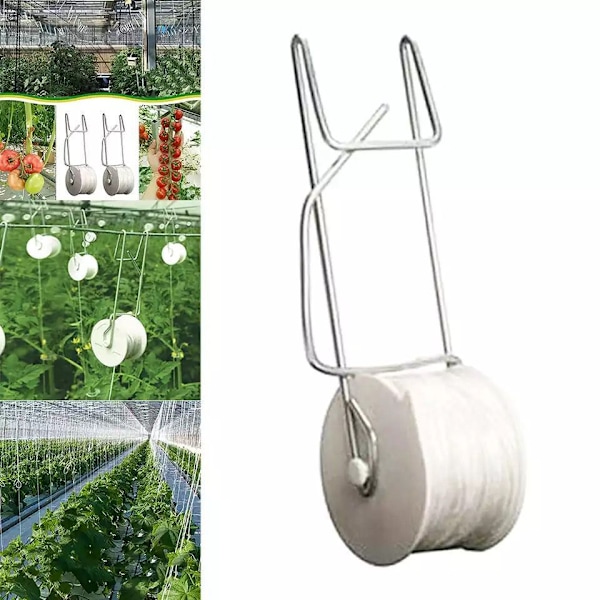 2 stycken tomatrullkrokar Tillbehör för växthus