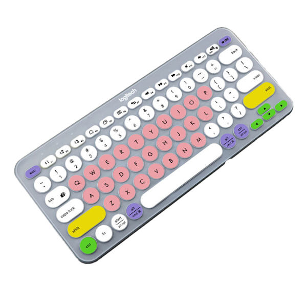 Logitech k380 tangentbordsskydd original full täckning tyst silikon