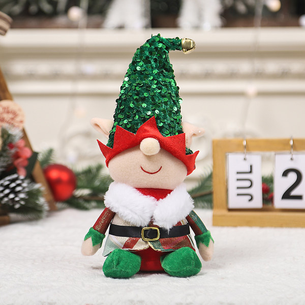 2 Christmas decorations and decorations for men and women, elf