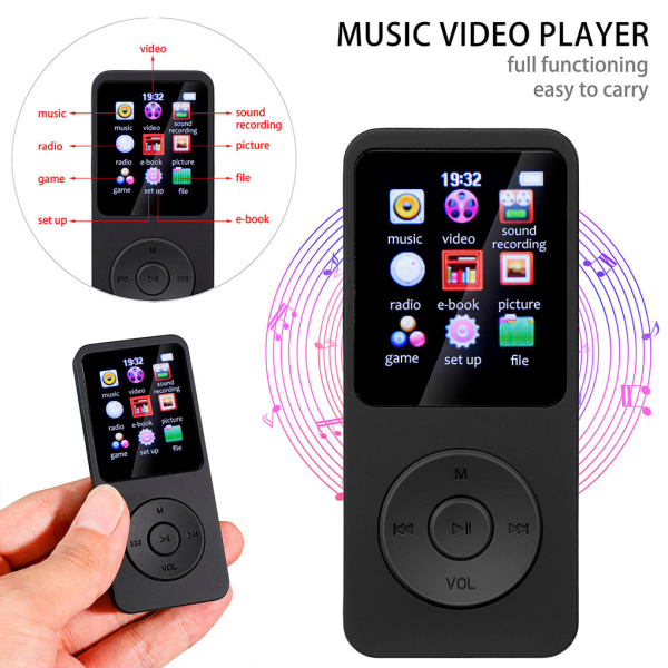 1st MP3 Personlig stereo Touch Bluetooth mp4 e-bok förlustfri