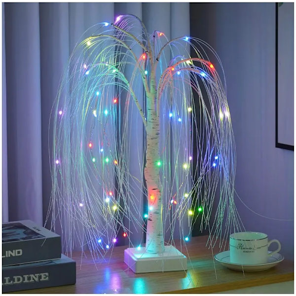 1 stycke Fairy Light, 50cm LED Mini Julgran Ljus Pil
