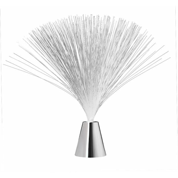 Fiberoptisk Lampa - Färgskiftande LED Fiberoptisk Roterande Skrivbordslampa - Batteridriven Lampa - För Barnrum, Natt