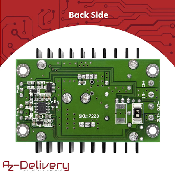 Progressiv DC-DC-omvandlare 5-40V BIS 1.2-35V Kompatibel med Ar