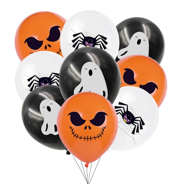 Halloween-lippujen vetäminen kauhujuhlan koristebanneri haamu