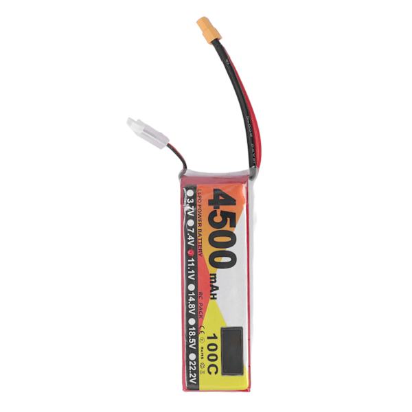 RC Lipo-batteri 4500mAh 11.1V 100C 3S fjernbetjente køretøjer Power-batteri med XT60-stik