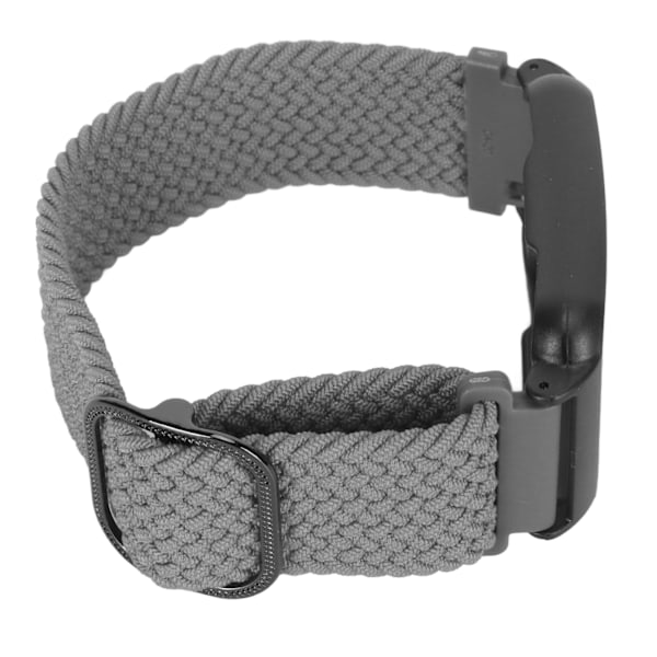 Nylon armband ersättning handledsband justerbar sport andningsbar armband med fodral för Oppo Free Grey med svart fodral