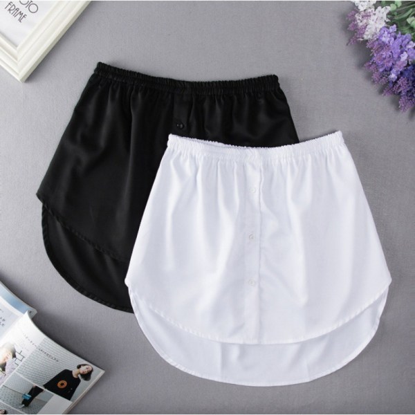 Fake Shirt Tail Blouse Hem Skirt Sweater Extender Removable 1pcs