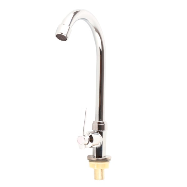 Kitchen Faucet Single Cold Vertical Faucet Tap G1/2in for Home Use (Without Hose)