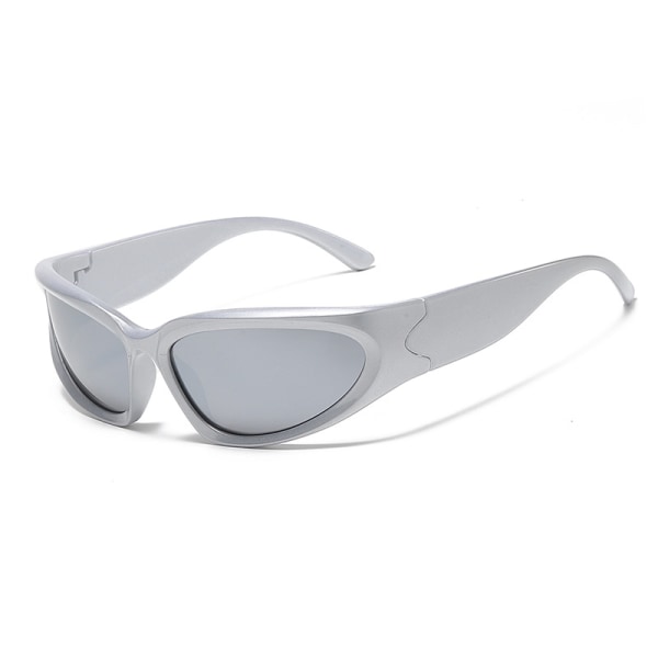 Cykling Outdoor Sports Solglasögon - Silver Båge Vit