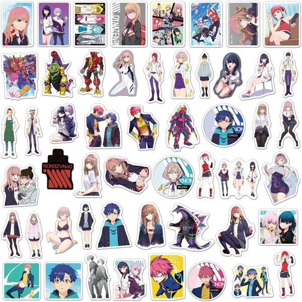 50 anime SSSS.DYNAZENON klistermärken för bärbar dator Ssss.dynazenon