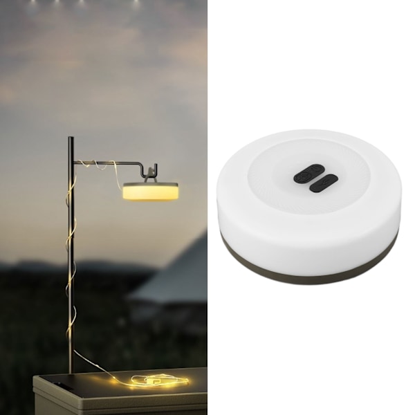 Camping String Lights Camping Lanterne 2 i 1 23ft USB Genopladelig IP67 Vandtæt Smart APP Kontrol Bærbar LED Teltlys