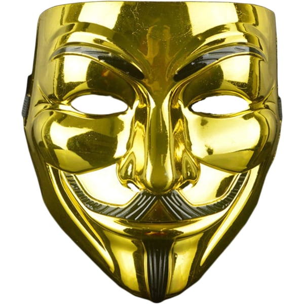 DWTECH 3-pak V for Vendetta Maske Voksne/Børn Guw Fawkes Maske Anonym Maske