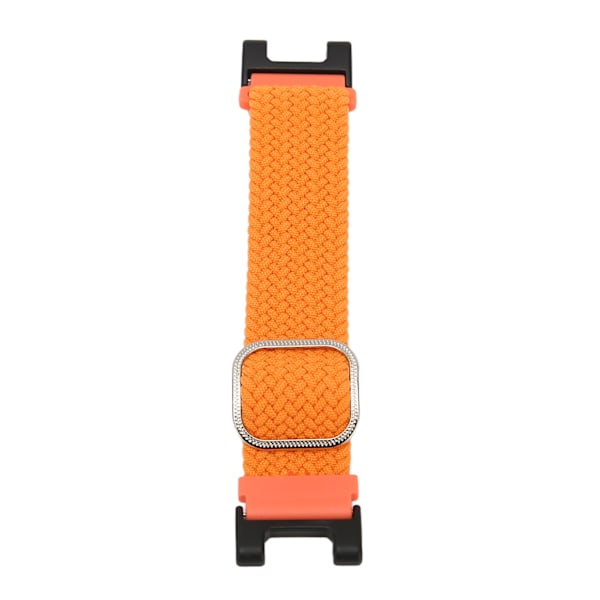 Justerbart nylonflätad armband för smartwatch, sport, andningsbart armband, handledsband för Amazfit T Rex orange