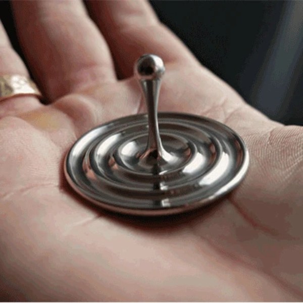 Spinning Top Roterande Magnetisk Dekoration Skrivbord Vattendroppe Fingertops Spinner Leksaker Presenter Vattendroppe Hand Gyro Metal Fidget Toys