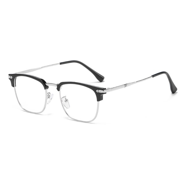 UV-glasögon för män och kvinnor med anti-blått ljus Silver