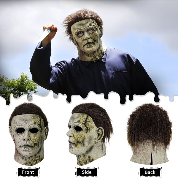 SINSEN Michael Myers -mask Halloween Scary Kills -mask Style 2