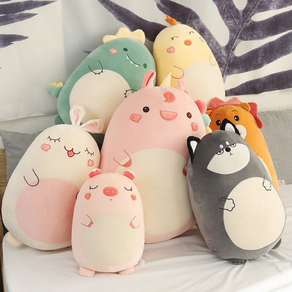 Squishmallows Pehmolelu Eläin Kawaii Pehmeä Iso Tyyny kani 60m