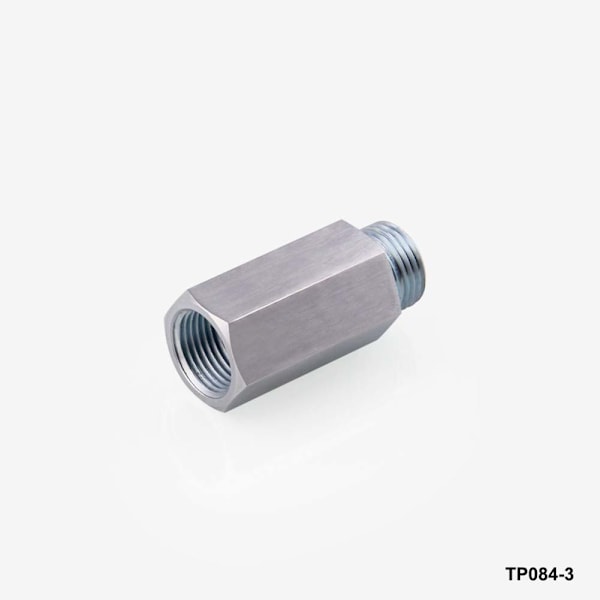 M18 1.5 O2 Oxygen Sensor Bung Adapter Extender Spacer i rustfrit stål