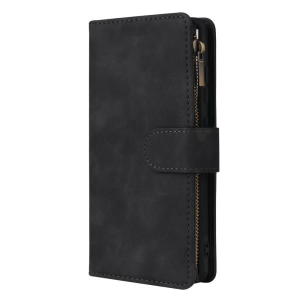 Samsung Galaxy S20 FE - Multifunktionelt Wallet Case - Sort Sort Sort{SL}
