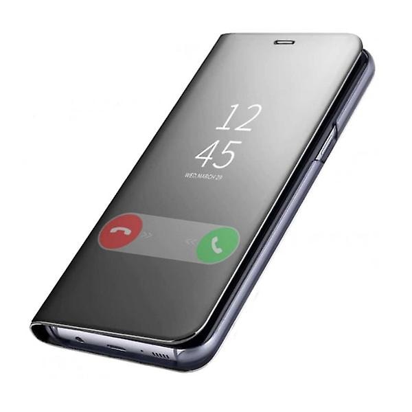 Samsung Galaxy S21 Ultra Clear View Fodral med Touch Screen Funktion Svart{EE}