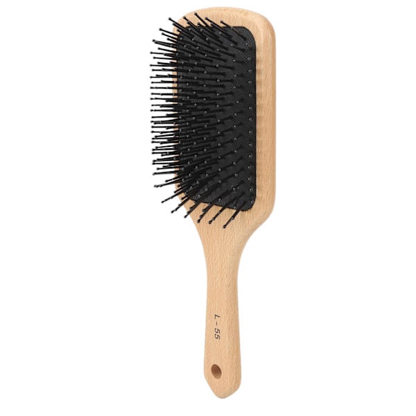 Cushion Hair Brush Scalp Massage Ergonomic Handle Detangling Hair Comb for Beard Hair Styling