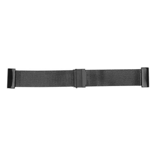 Rustfrit stål mesh urrem justerbar quick release urrem 26mm passer til Garmin Fenix 7X 6X 5X sort