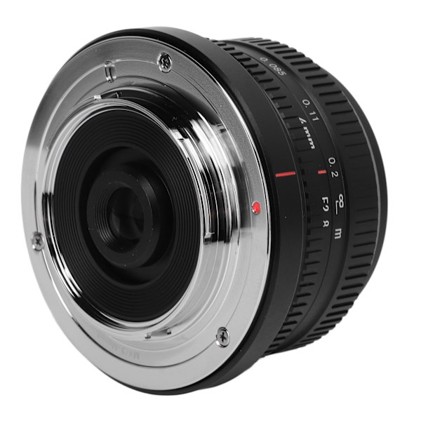 7artisans 4mm F2.8 cirkulär fisheye-objektiv drönare vidvinkelobjektiv 225 grader för GH3 GH4 GF1 GM1 GM5 för Olympus E M1 E M5-kamera