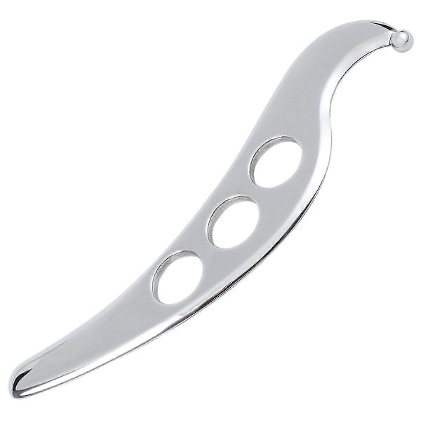 Gua Sha-skrapa i rostfritt stål, massageverktyg för fysioterapi, lös muskel Meridian Massage Machine SPA Board Tool