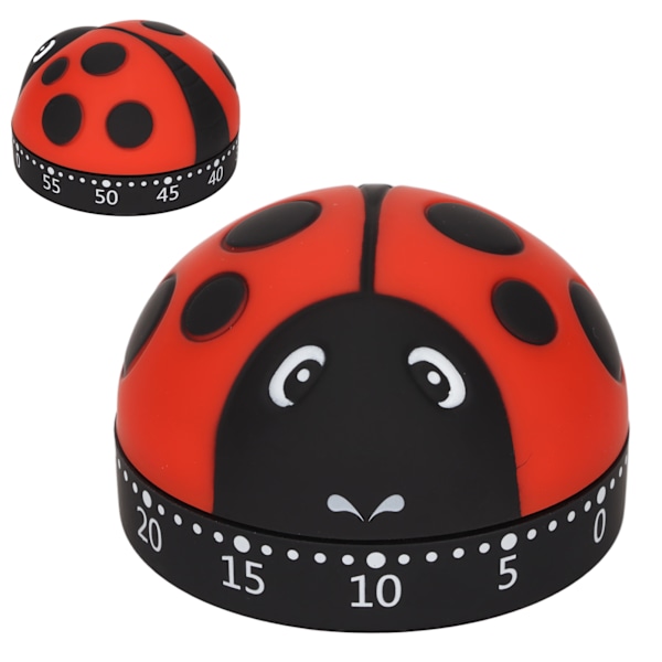 Køkken Timer Ladybug Look 70db Alarm Praktisk Rustfrit Stål Madlavning Timer til Køkken Madlavning Hjemmearbejde Løb