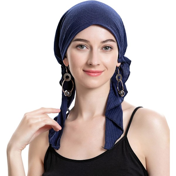 Sommer turban til kvinder ved hårtab kemo hat