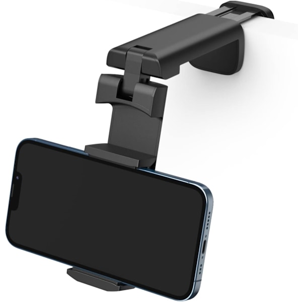 Fly Telefonholder, Klealook 4 i 1 Justerbar Telefonstander til Rejser, Sort{EE]