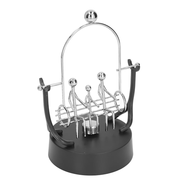 Teräksinen robottitasapaino lelu Decompressive Metal Automatic Swing Motion Perpetual Art Balance Toy työpöydän sisustukseen lelu