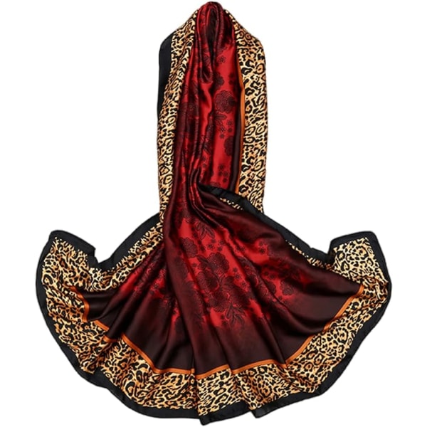 Damhalsdukar Fashionabla halsdukar stal halssjal vårsommar året runt 1 Mångsidig och lätt att kombinera 90 x 180 cm