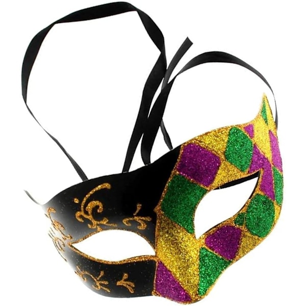 Topkids Accessoarer Masquerade Maske til kvinder og mænd Jester