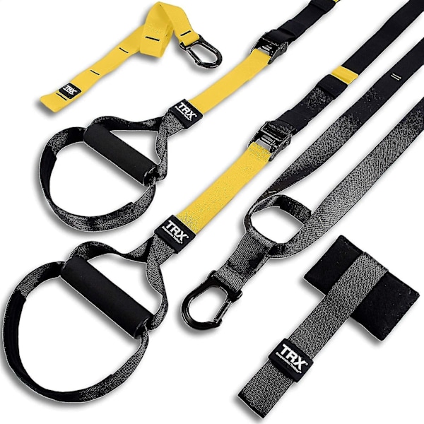 TRX All-in-One Suspension Trainer - Hjemmetræningssystem til den erfarne fitnessentusiast, Inkluderer adgang til TRX Training Club-csn