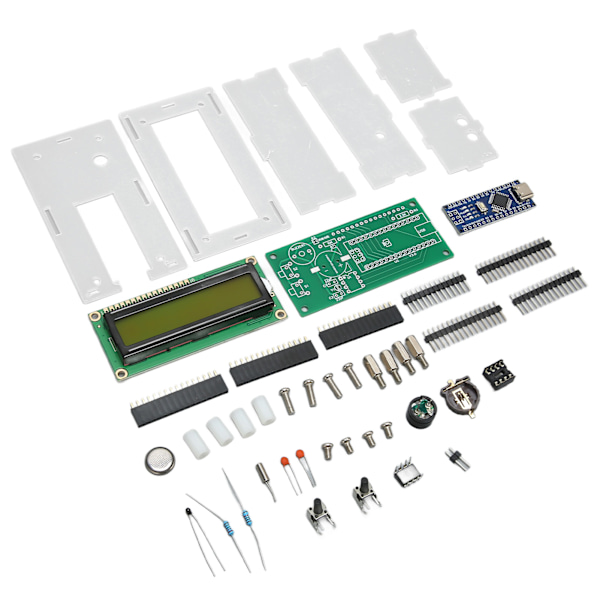 DIY Digitalklocka Kits LCD Elektronisk Väckarklocka Lödprojekt Kit för Lärning Elektronik Lödning