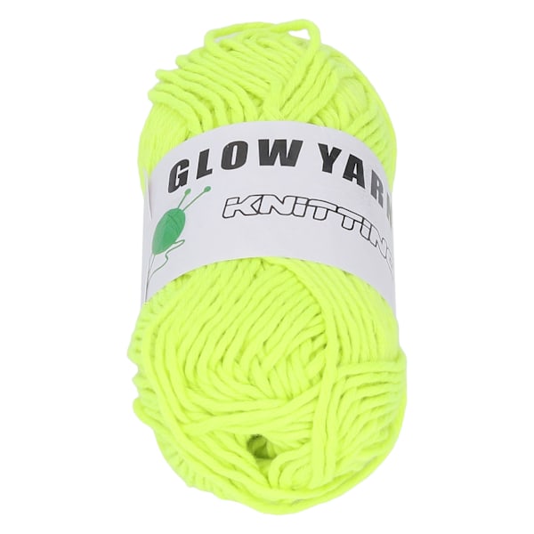 164ft Lysende Chunky Garn DIY Polyester Vævning Glød Lysende Strikket Garn til Tæppe Sweater Hat Farve 3