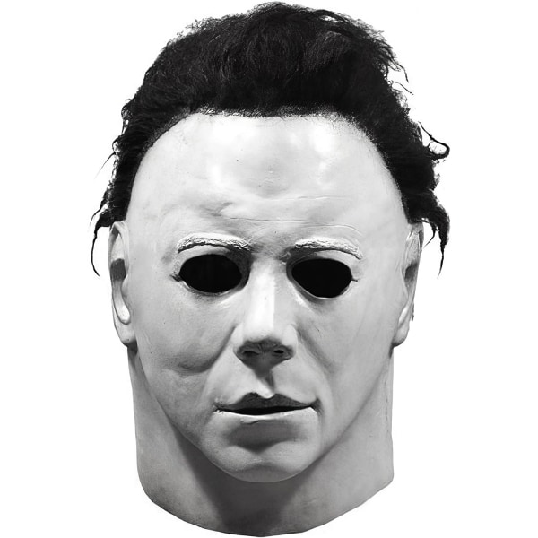 Senua Michael Myers Mask Halloween Latex Skräckmask Full Head Deluxe Michael Myers