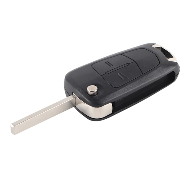 Vikbart 2-knapps fjärrnyckelskal fodral passar Vauxhall Opel Corsa Astra Vectra Zafira{EE}