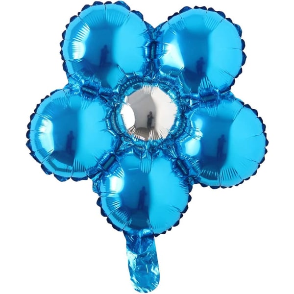18 tums fem kronblad blommor aluminiumfolie ballonger härliga leksaker