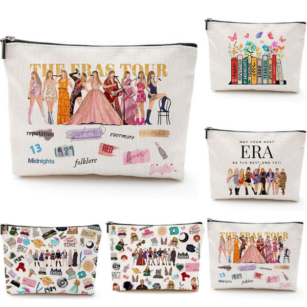 2024 Taylor Swift Album Inspireret Makeup Taske Kosmetiktasker TS Swiftie Fans Gaver A{sl}