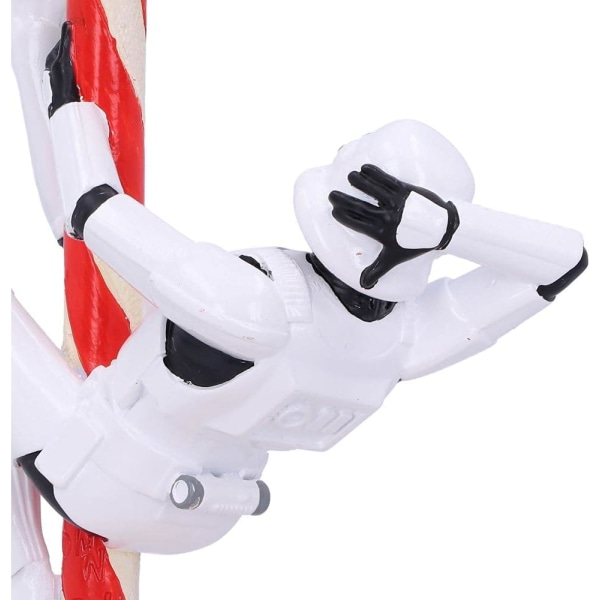 Stormtrooper Polkagris riippuva koriste 12 cm, valkoinen